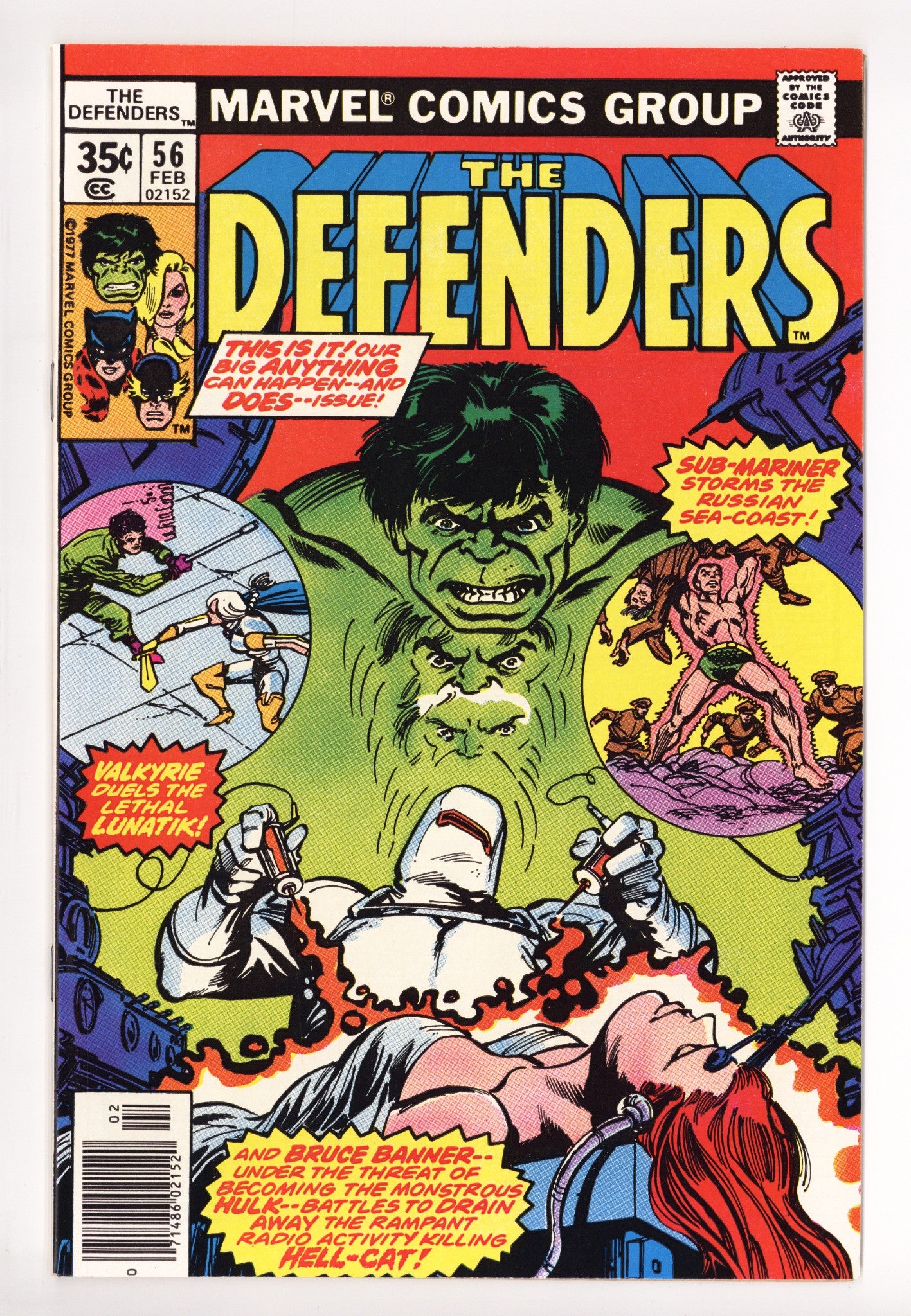 The Defenders Vol 1 56 High Grade (1978) 