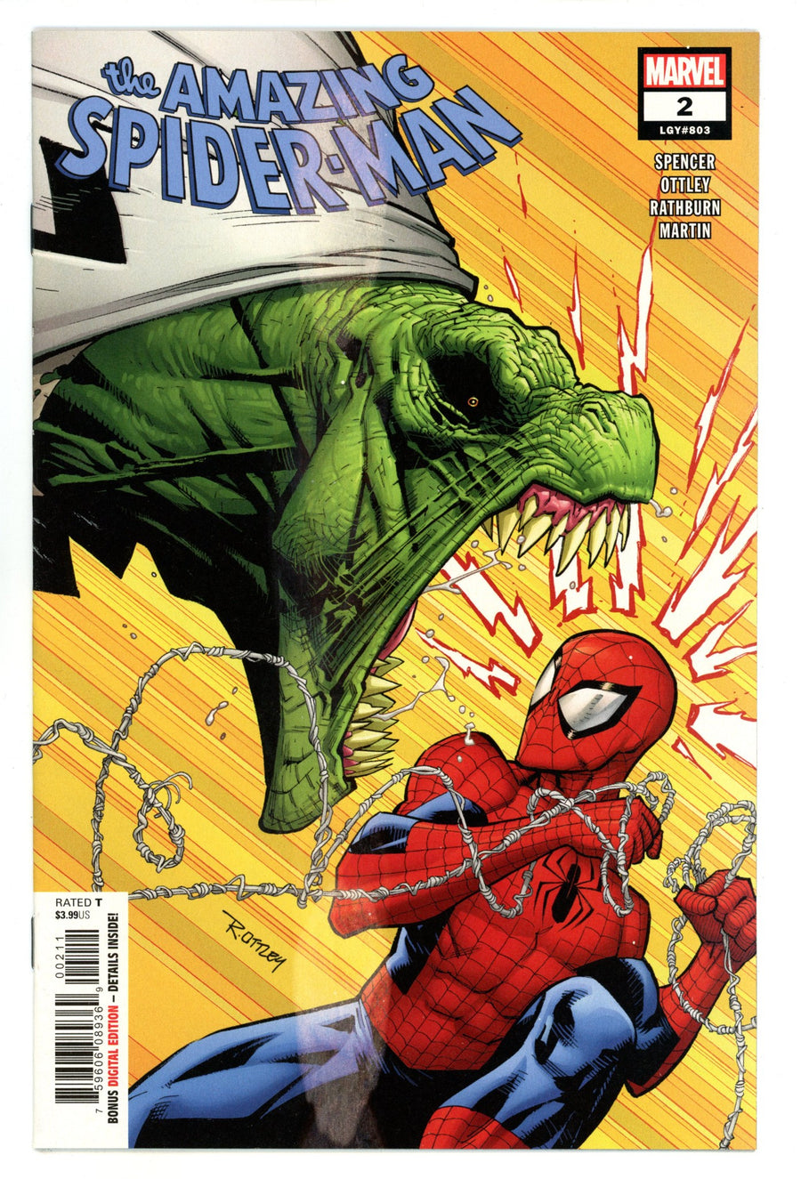 Amazing Spider-Man Vol 5 2 (803)  High Grade  (2018)  