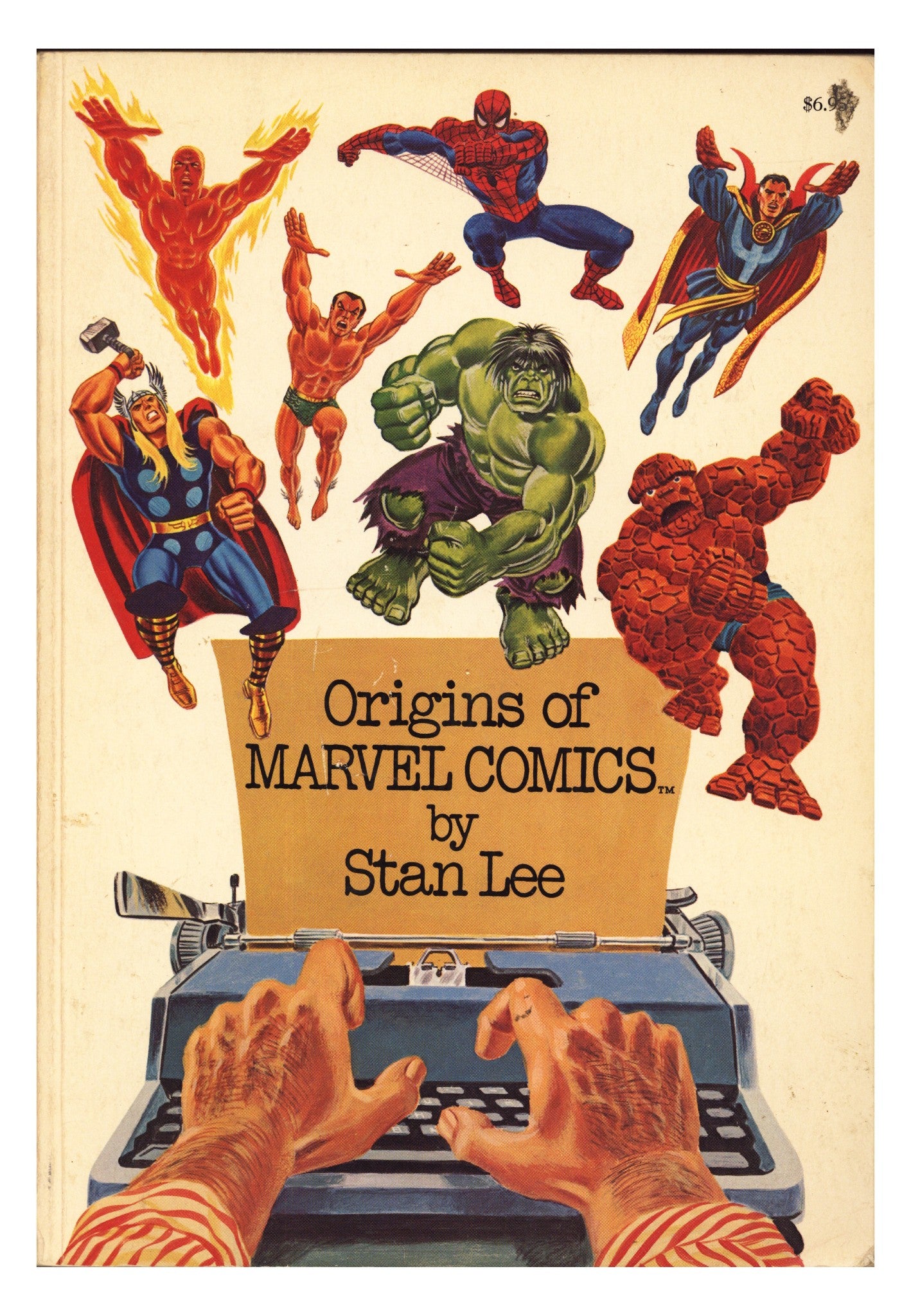 Origins of Marvel Comics TPB [nn] Low Grade (1974) 5th Print 