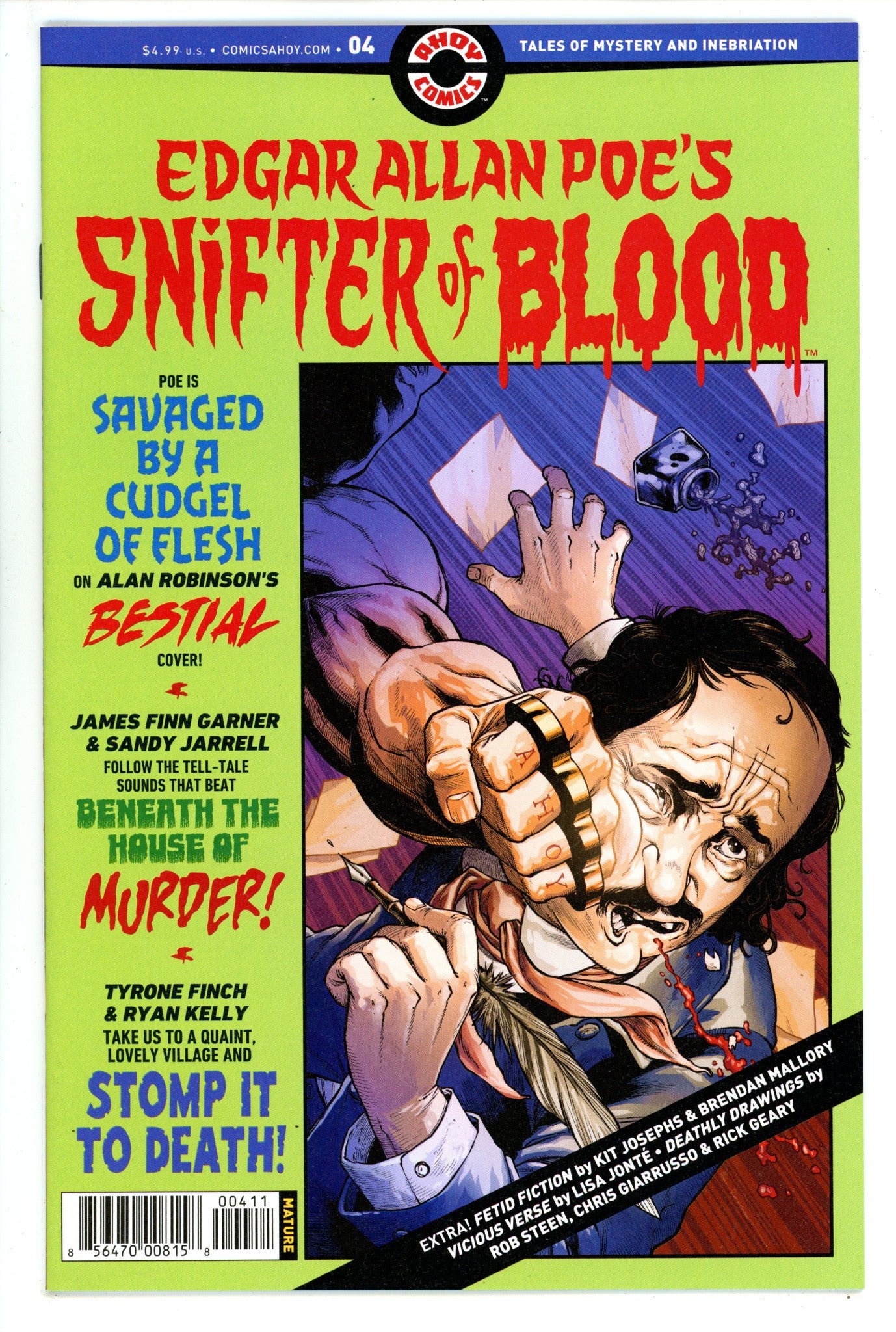 Edgar Allan Poe's Snifter of Blood 4 High Grade (2021) 