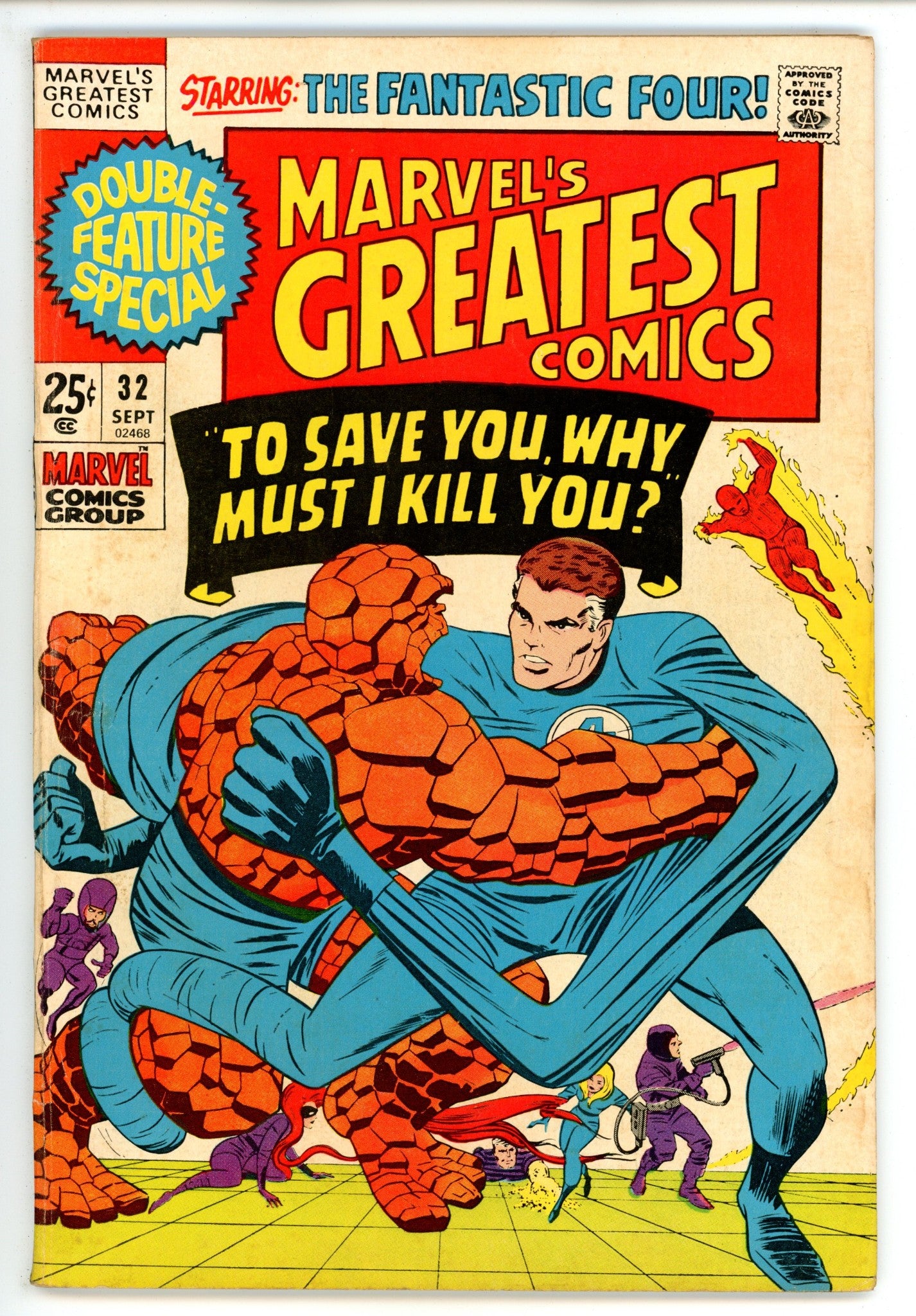 Marvel's Greatest Comics 32 VG+ (4.5) (1971) 