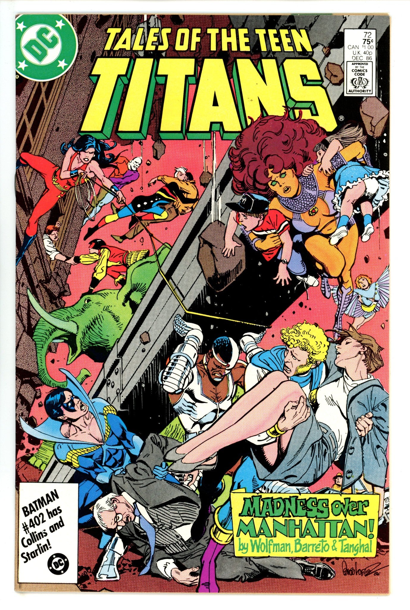 Tales of the Teen Titans 72 (1986)