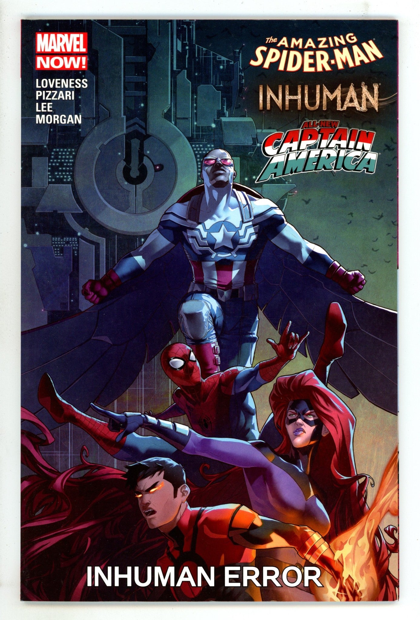 Amazing Spider-Man / Inhuman / All-New Captain America: Inhuman Error TPB Mid Grade (2016) 