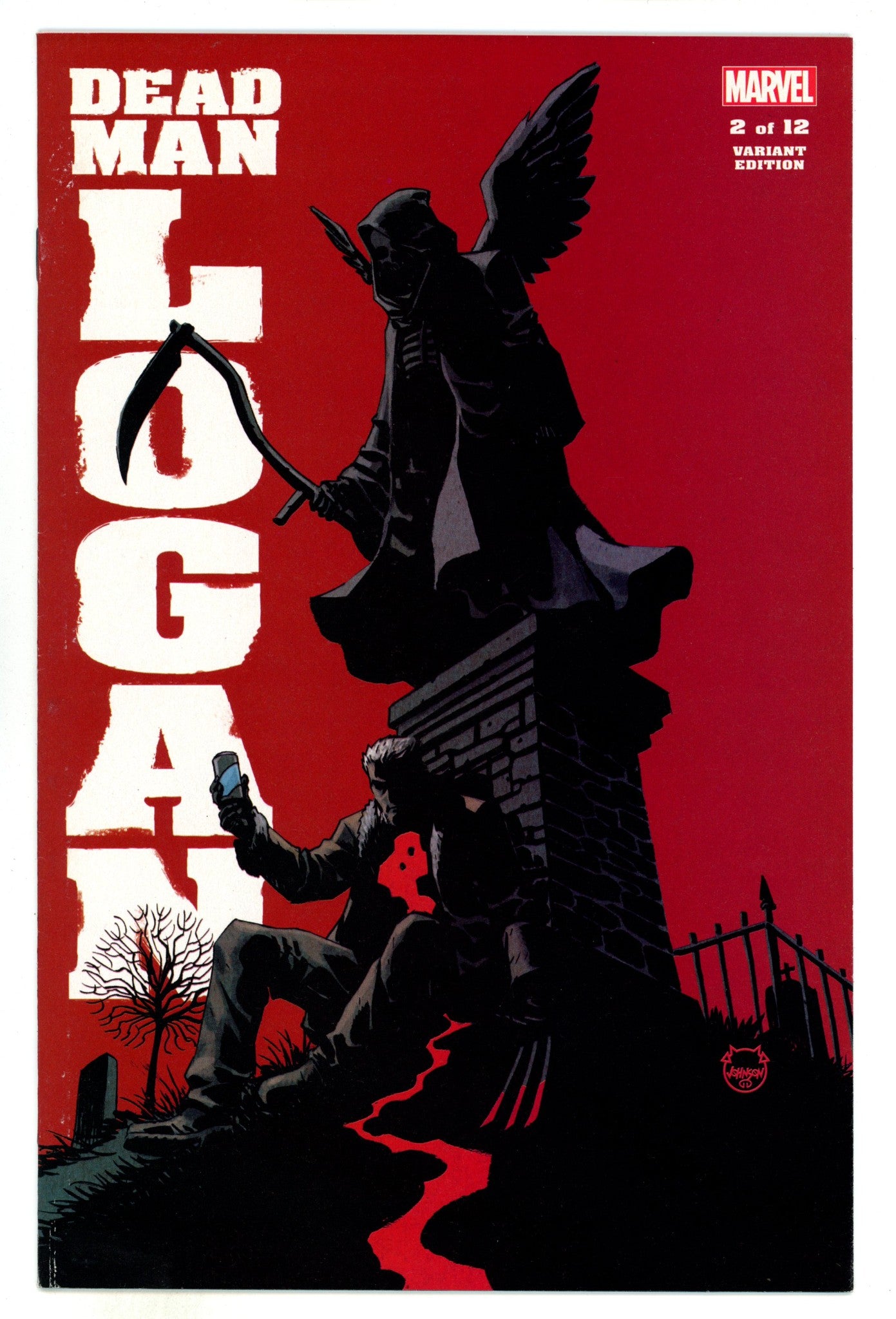 Dead Man Logan 2 VF (8.0) (2019) Johnson Incentive Variant 