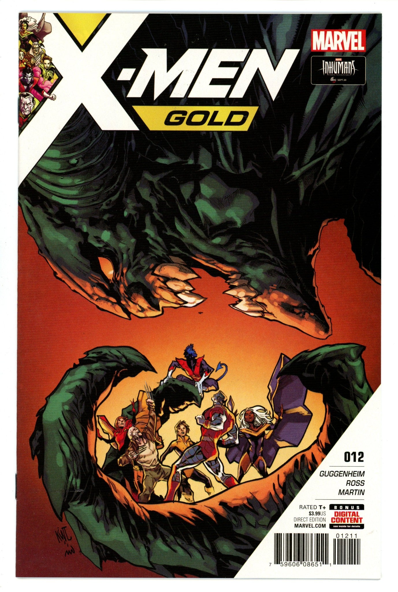 X-Men: Gold Vol 2 12 High Grade (2017) 