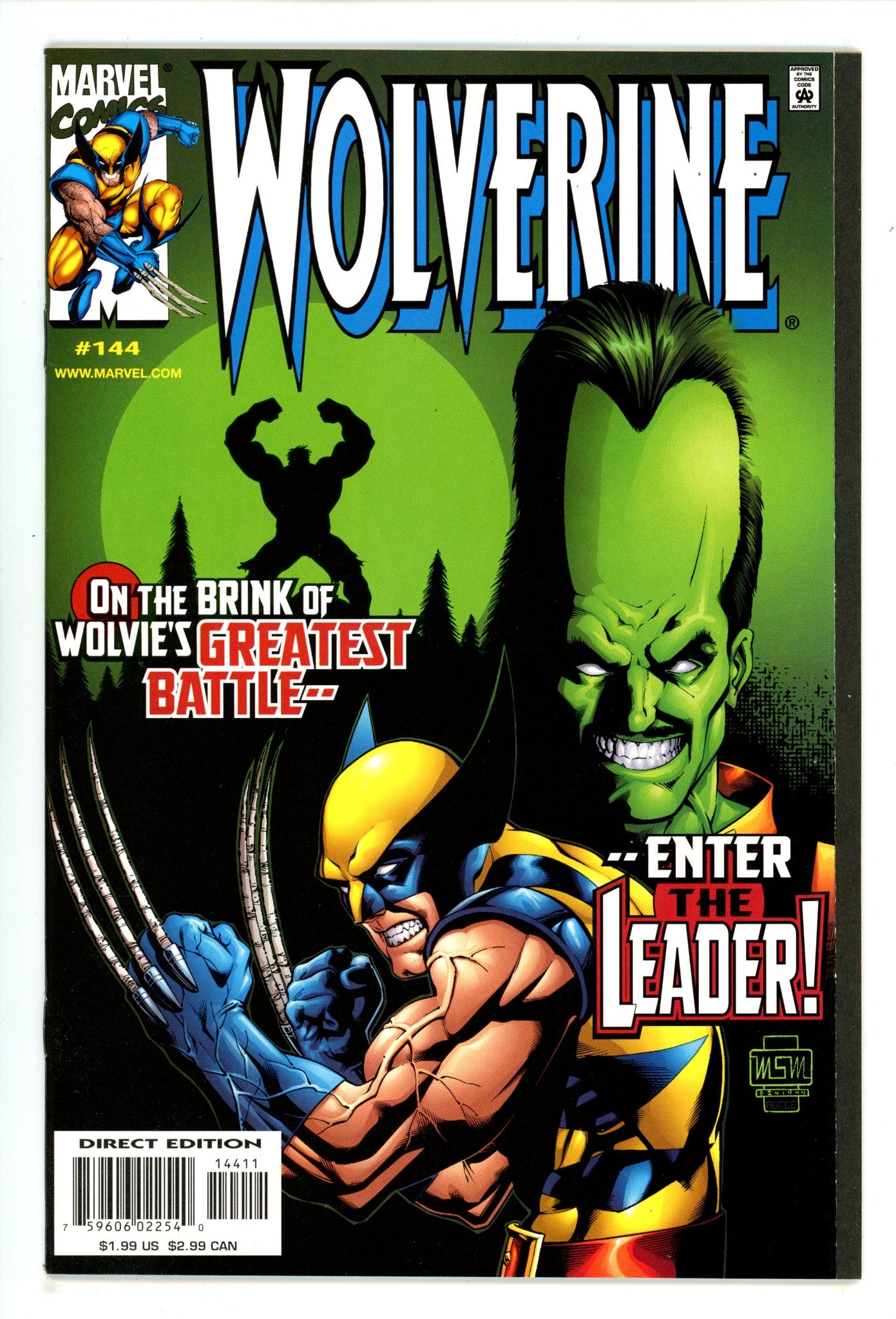 Wolverine Vol 2 144 High Grade (1999) 