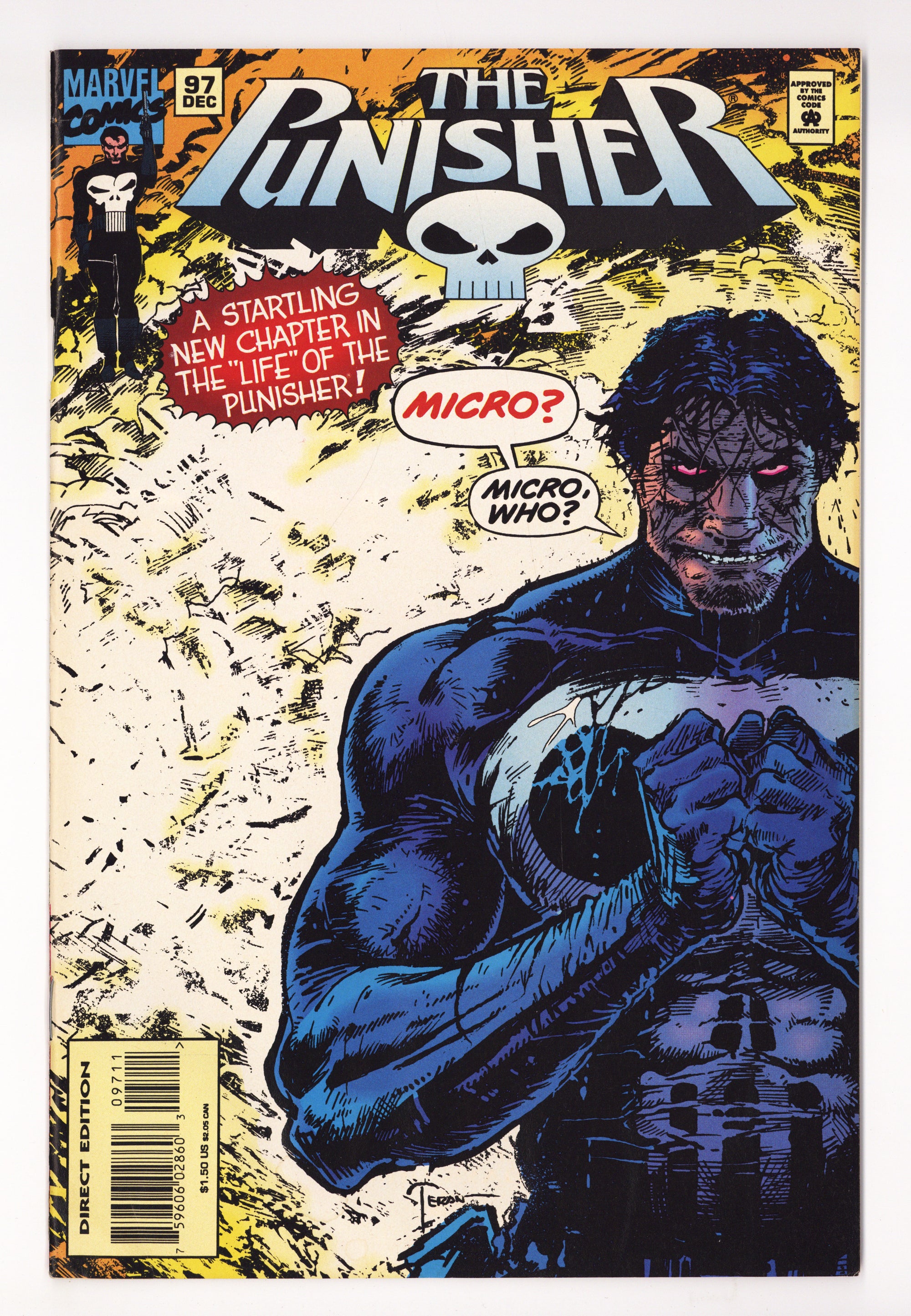 The Punisher Vol 1 97 VG- (3.5) (1994) 