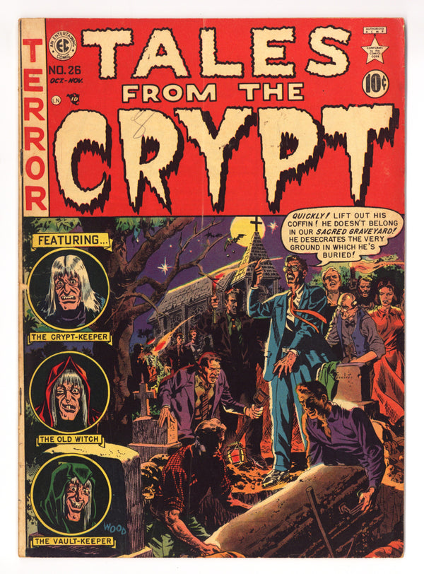 Tales from the Crypt Vol 1 26 VG+ (4.5) (1951)