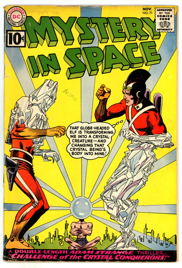 Mystery in Space Vol 1 71 VG (4.0) (1961)