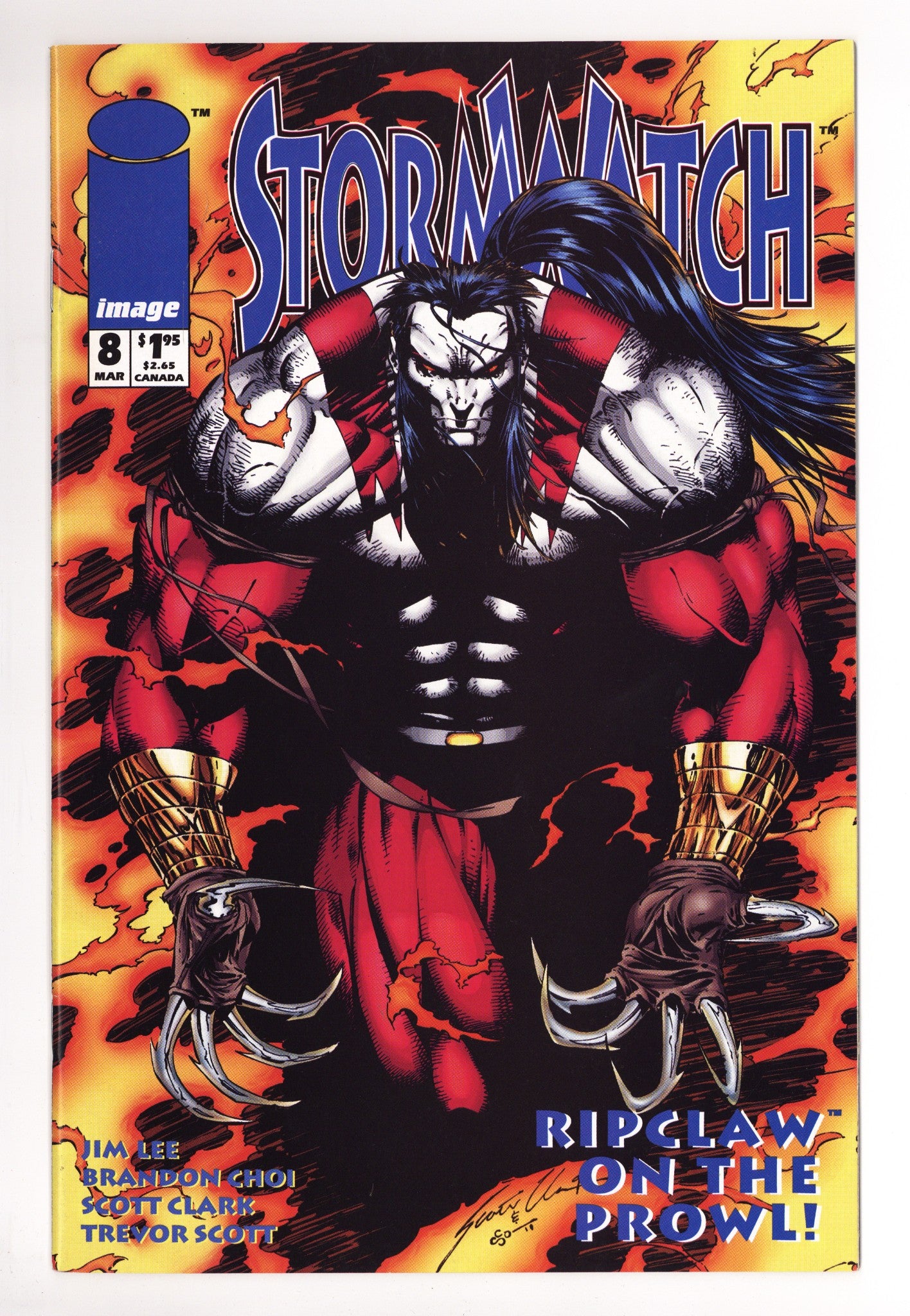 Stormwatch Vol 1 8 High Grade (1994) 