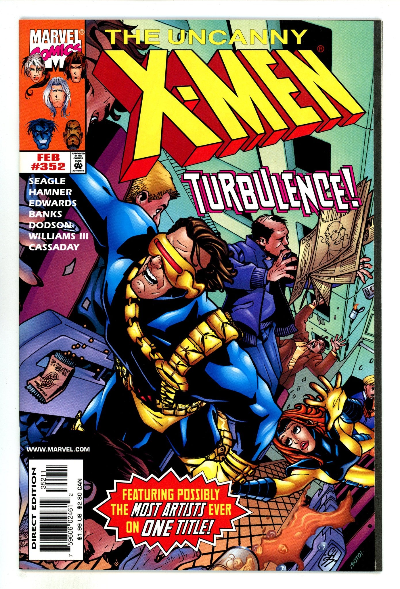 The Uncanny X-Men Vol 1 352 High Grade (1998) 