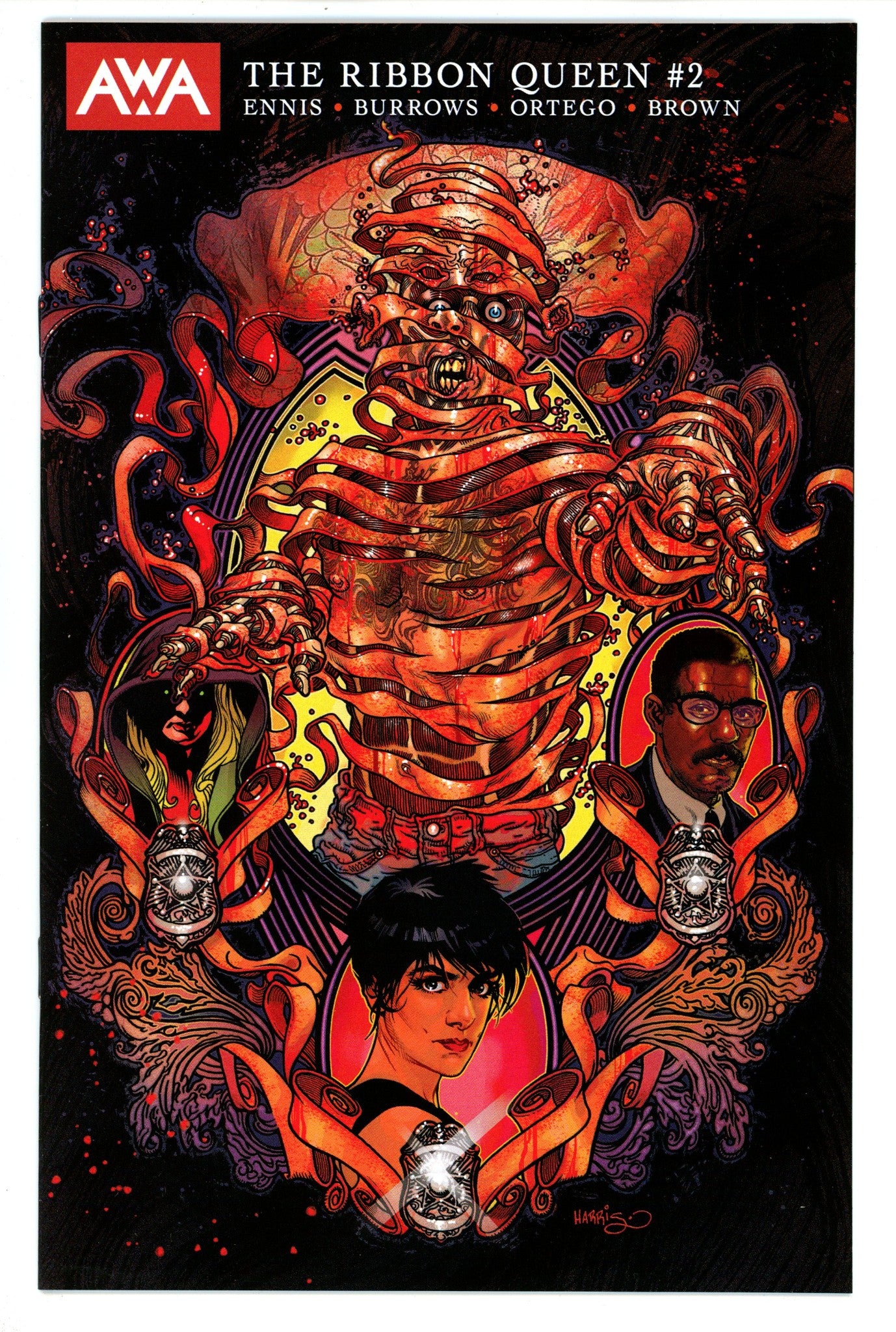 The Ribbon Queen 2 High Grade (2023) Harris Variant 