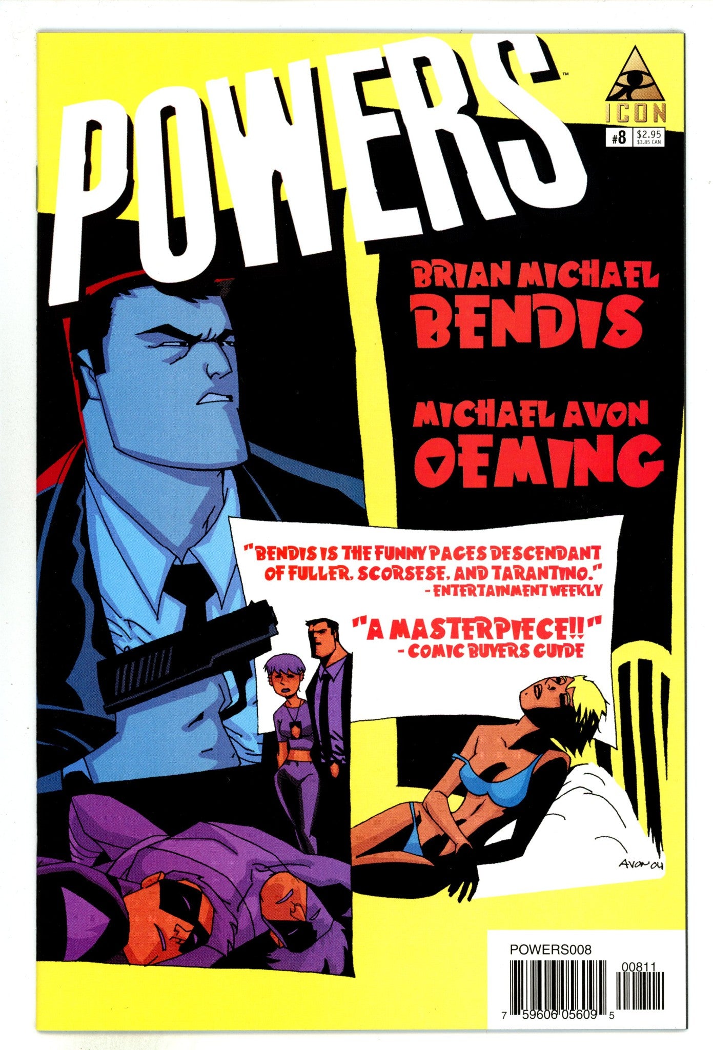 Powers Vol 2 8 High Grade (2005) 