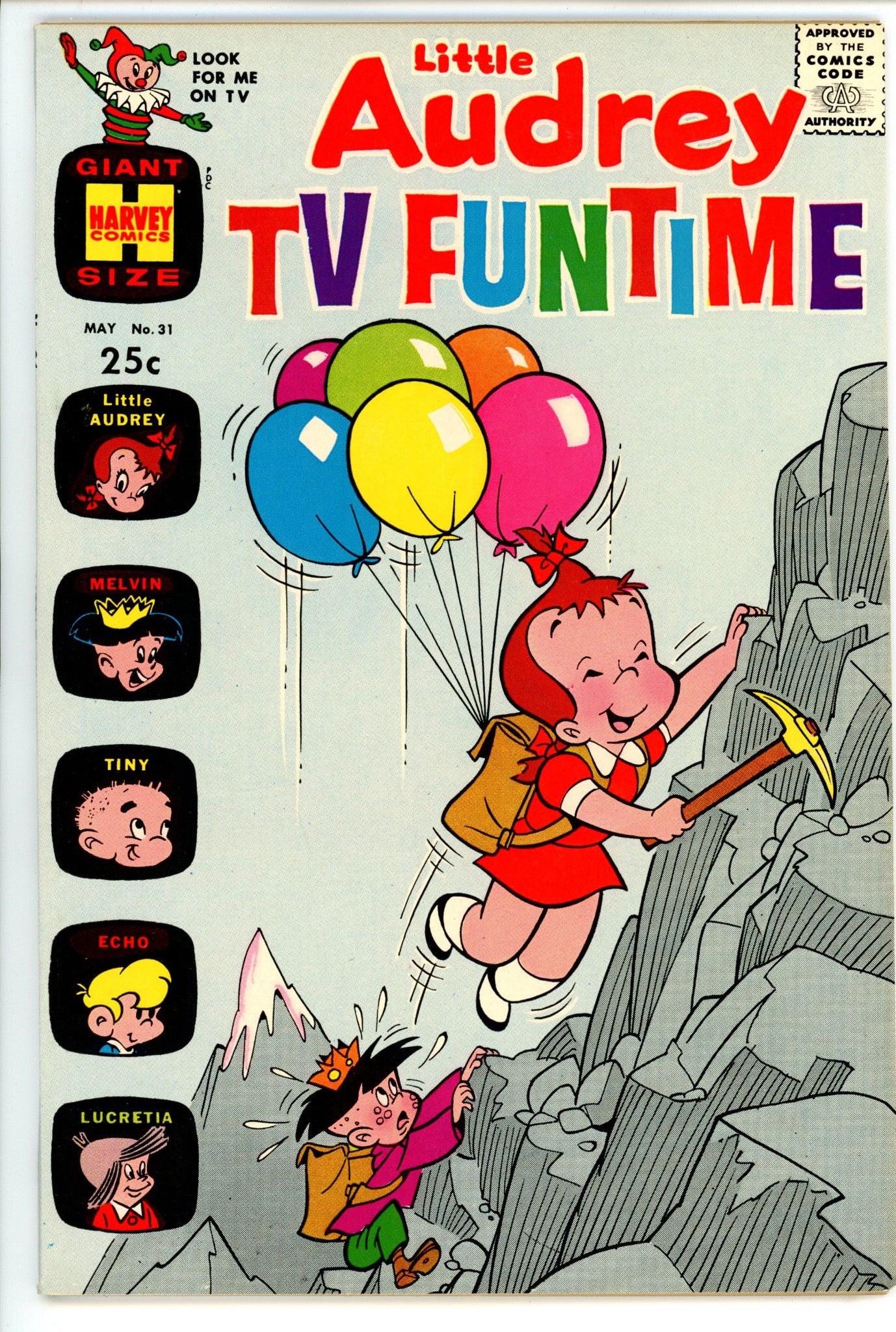 Little Audrey TV Funtime 31 NM- (9.2) (1971) 