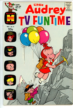 Little Audrey TV Funtime 31 NM- (9.2) (1971) 