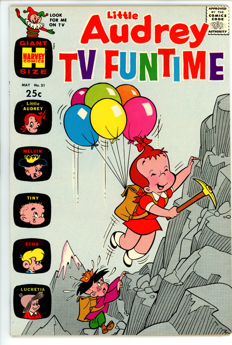Little Audrey TV Funtime 31 NM- (9.2) (1971) 