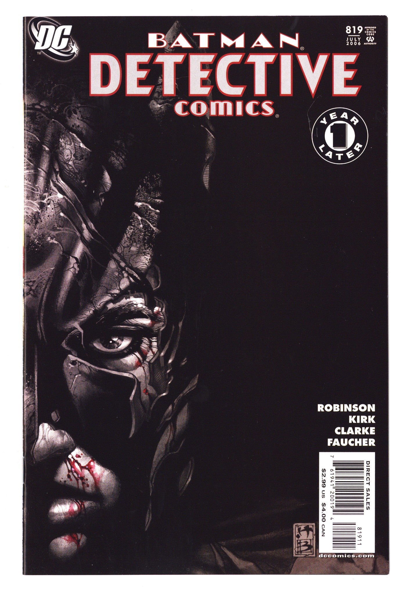 Detective Comics Vol 1 819 High Grade (2006) 