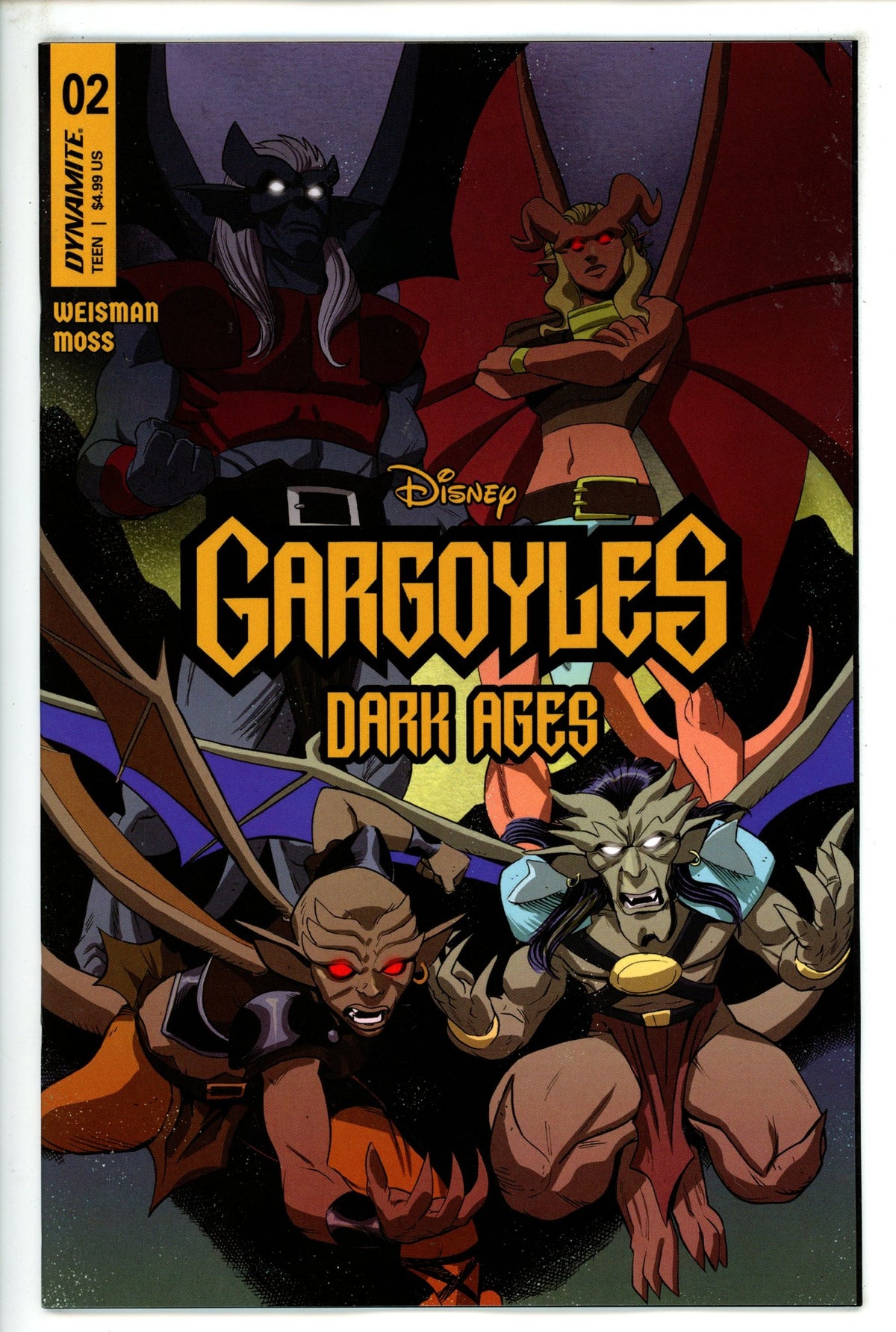 Gargoyles Dark Ages 2 Moss Incentive Variant (2023)