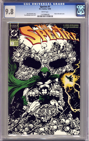 The Spectre Vol 3 1 CGC 9.8 (NM/M) (1992)