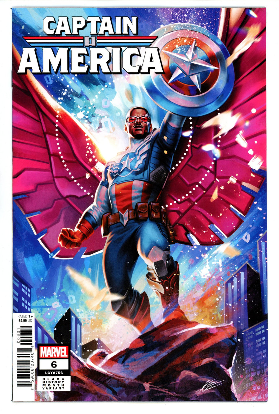 Captain America Vol 11 6 Manhanini Variant (2024)