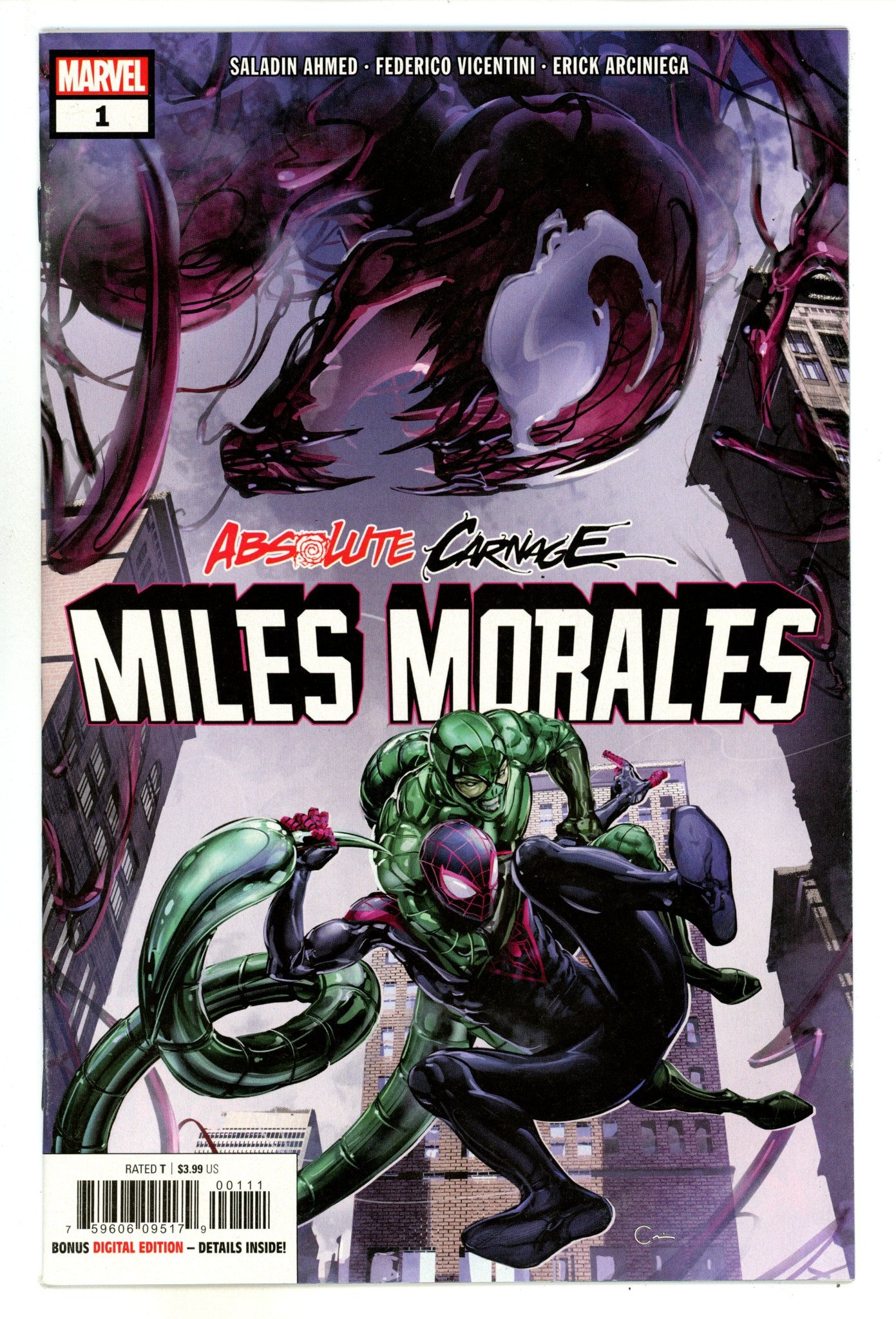 Absolute Carnage: Miles Morales 1 High Grade (2019) 