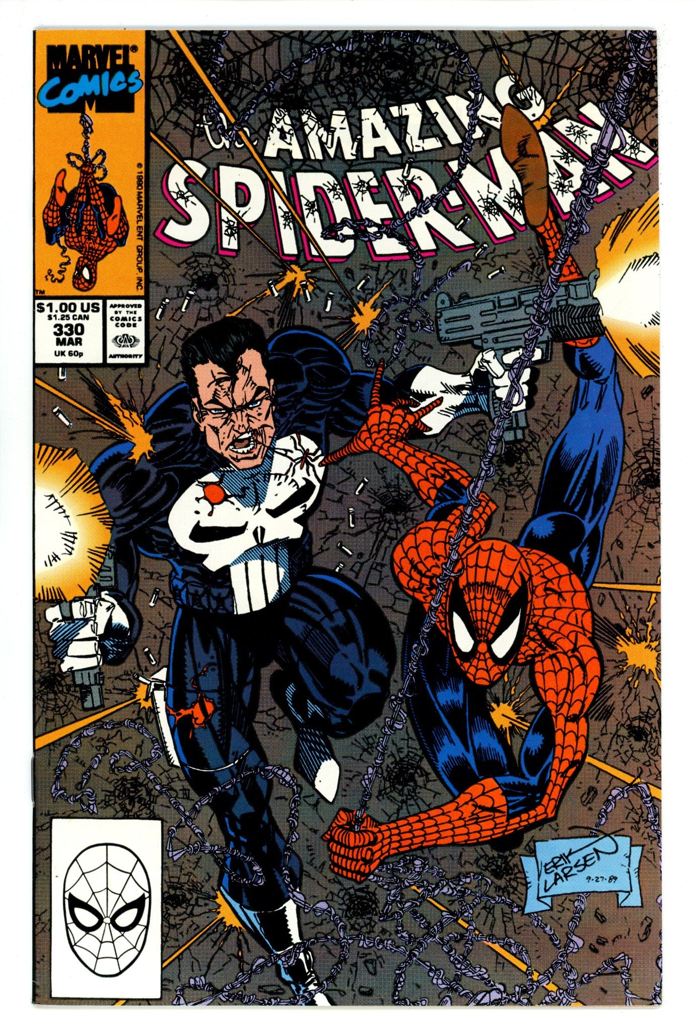 The Amazing Spider-Man Vol 1 330 VF- (7.5) (1990) 