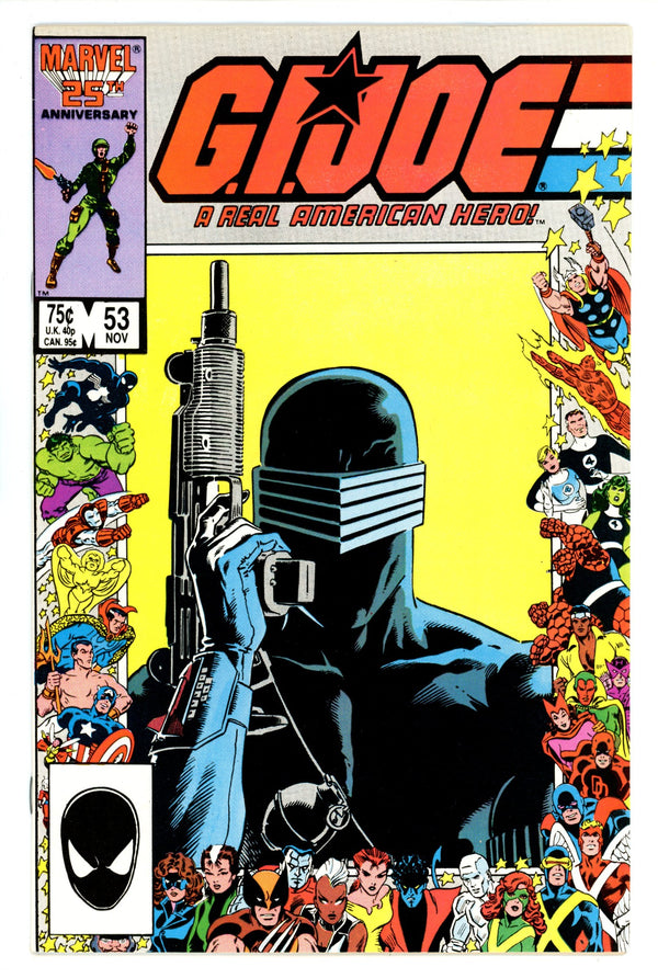 G.I. Joe, A Real American Hero 53 VF+ (8.5) (1986)