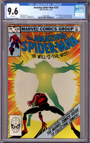 The Amazing Spider-Man Vol 1 234 CGC 9.6 (NM+) (1982)
