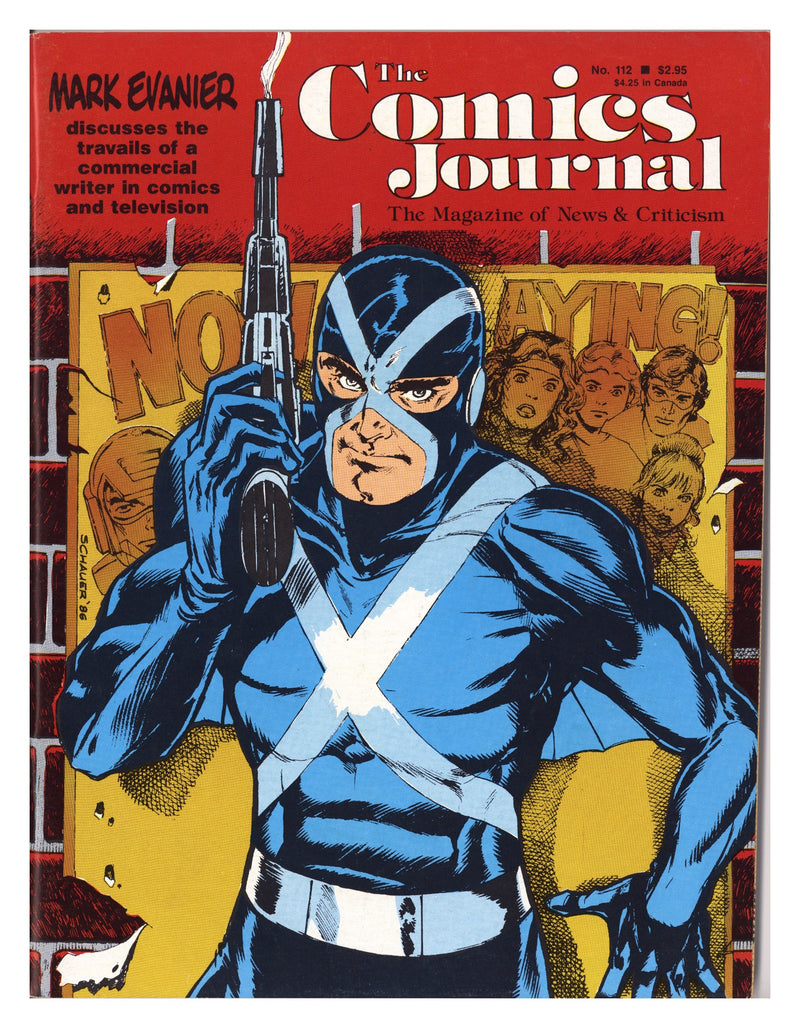 The Comics Journal 112 Mid Grade (1986) 