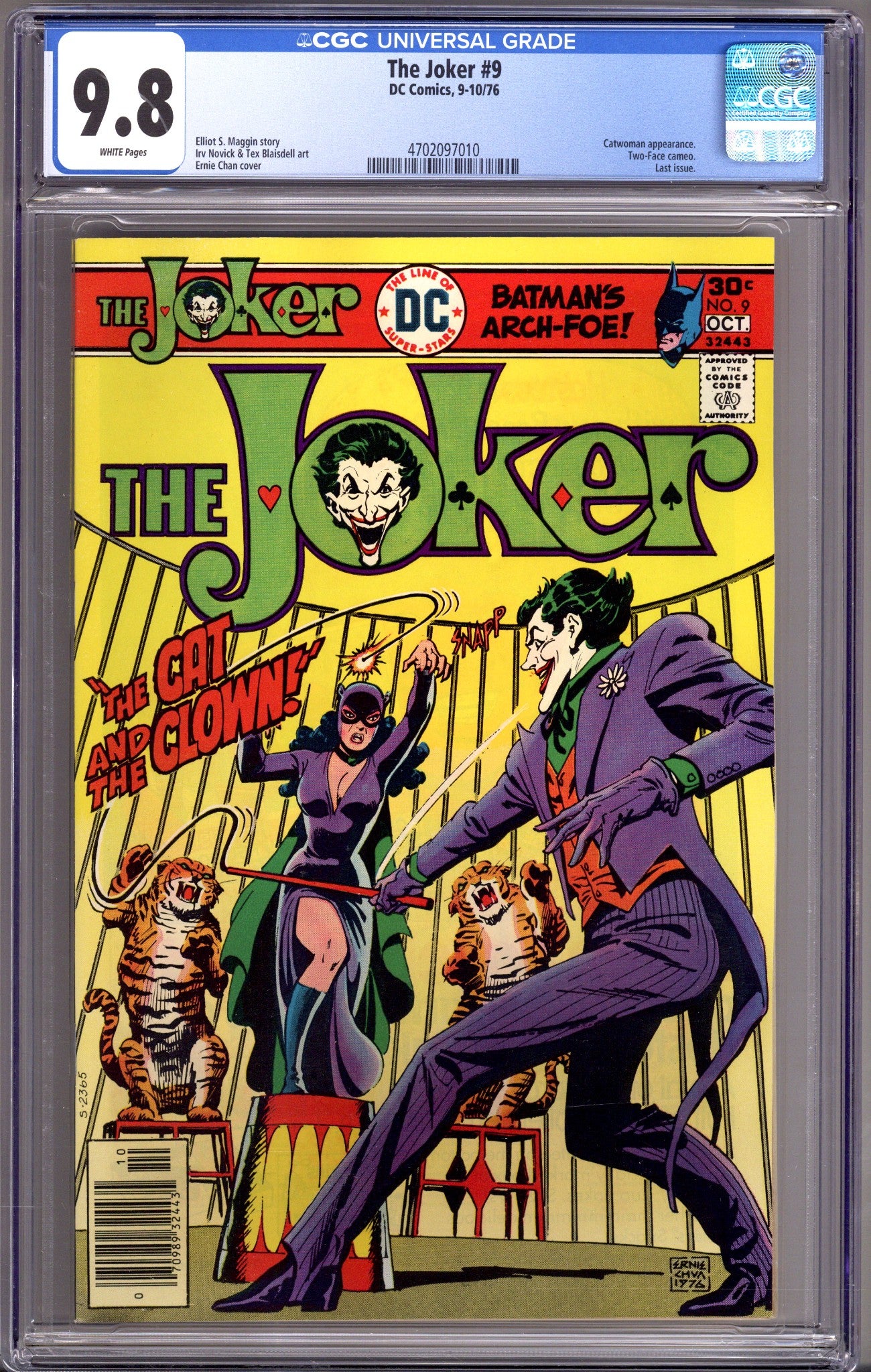 The Joker Vol 1 9 CGC 9.8 (NM/M) (1976) 