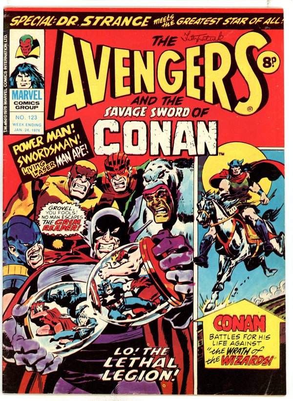 The Avengers 123 FN- (5.5) (1976)