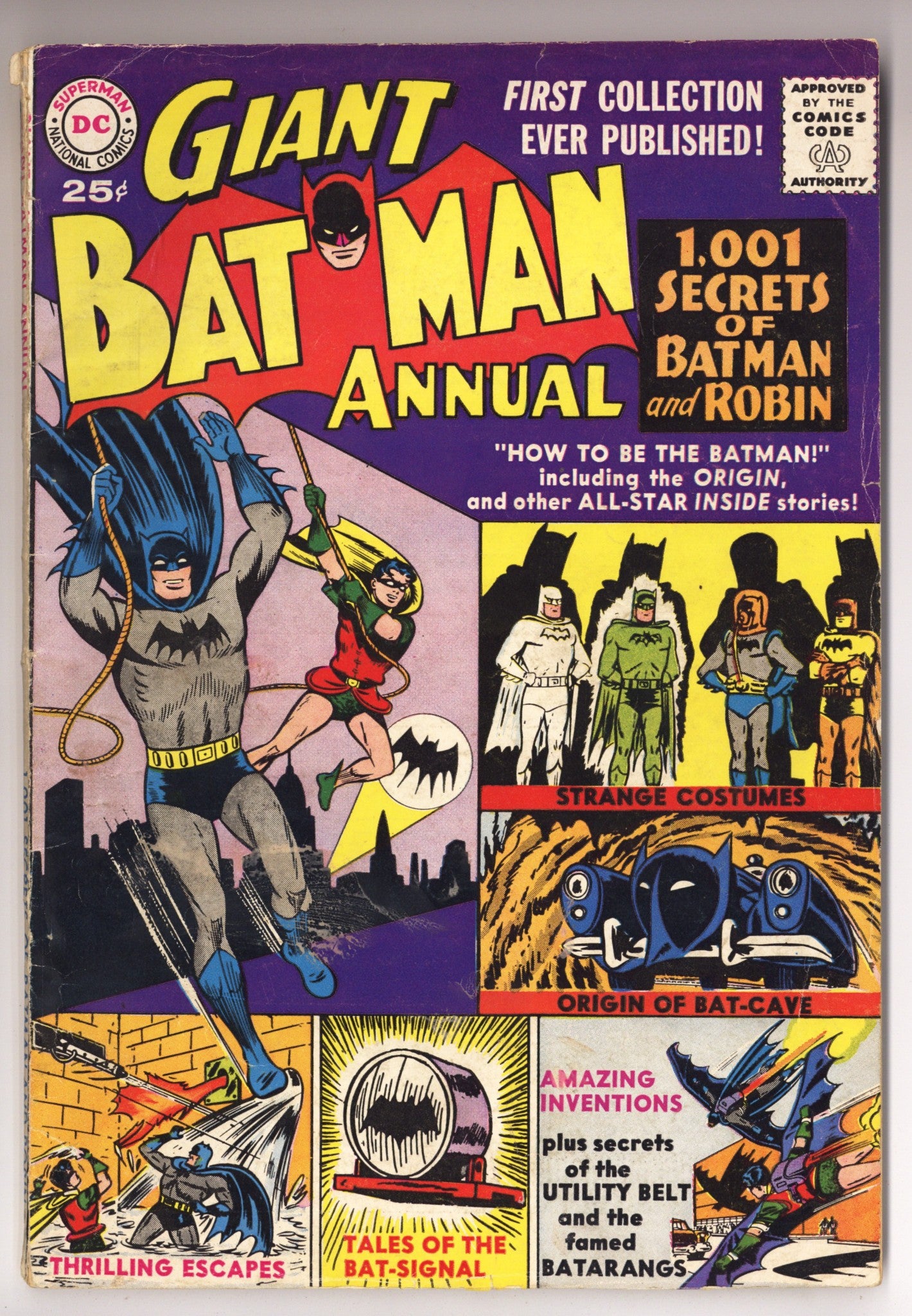 Batman Annual Vol 1 1 VG- (3.5) (1961) 