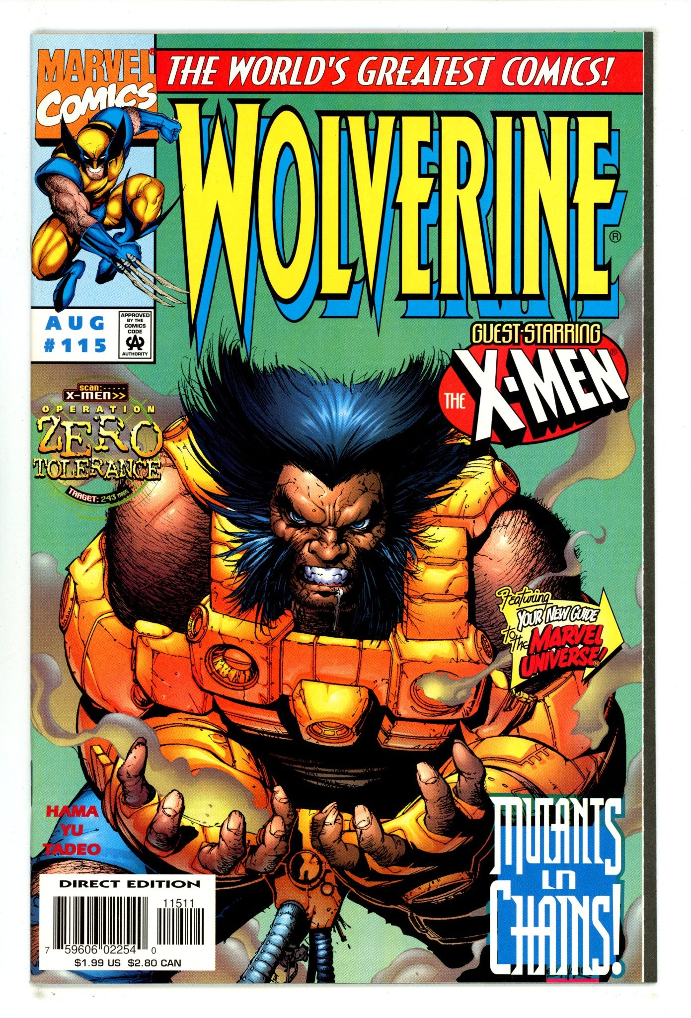Wolverine Vol 2 115 High Grade (1997) 