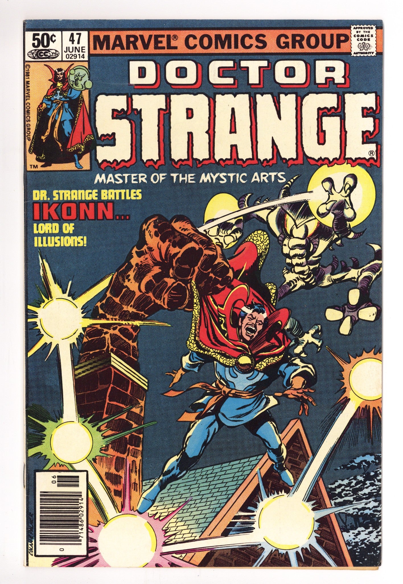 Doctor Strange Vol 2 47 Mid Grade (1981) Newsstand 