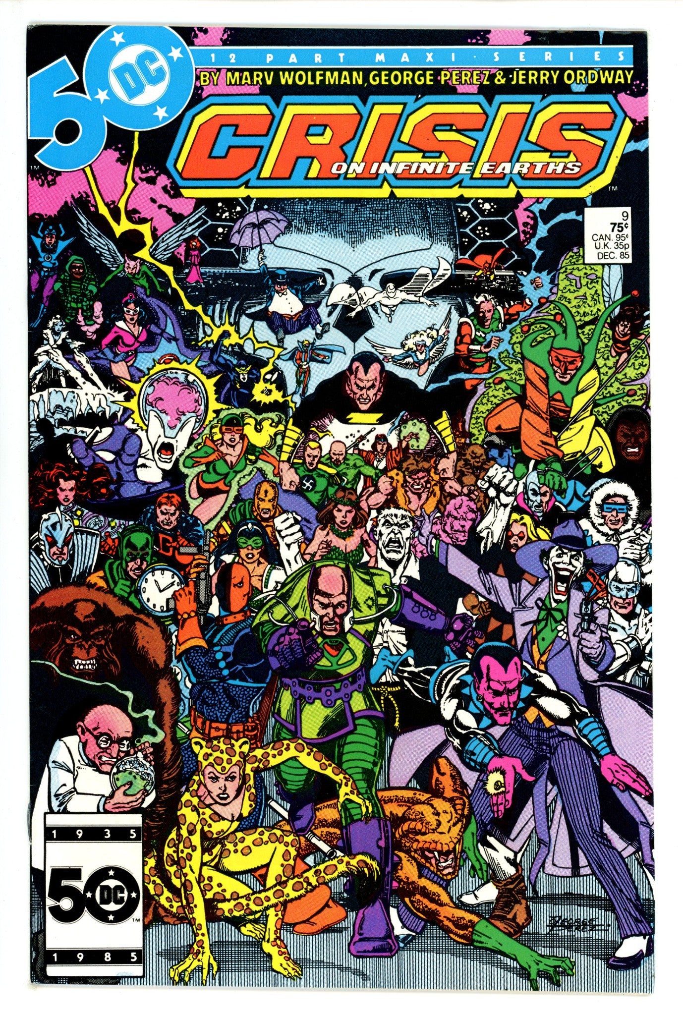 Crisis on Infinite Earths 9 VF (1985)