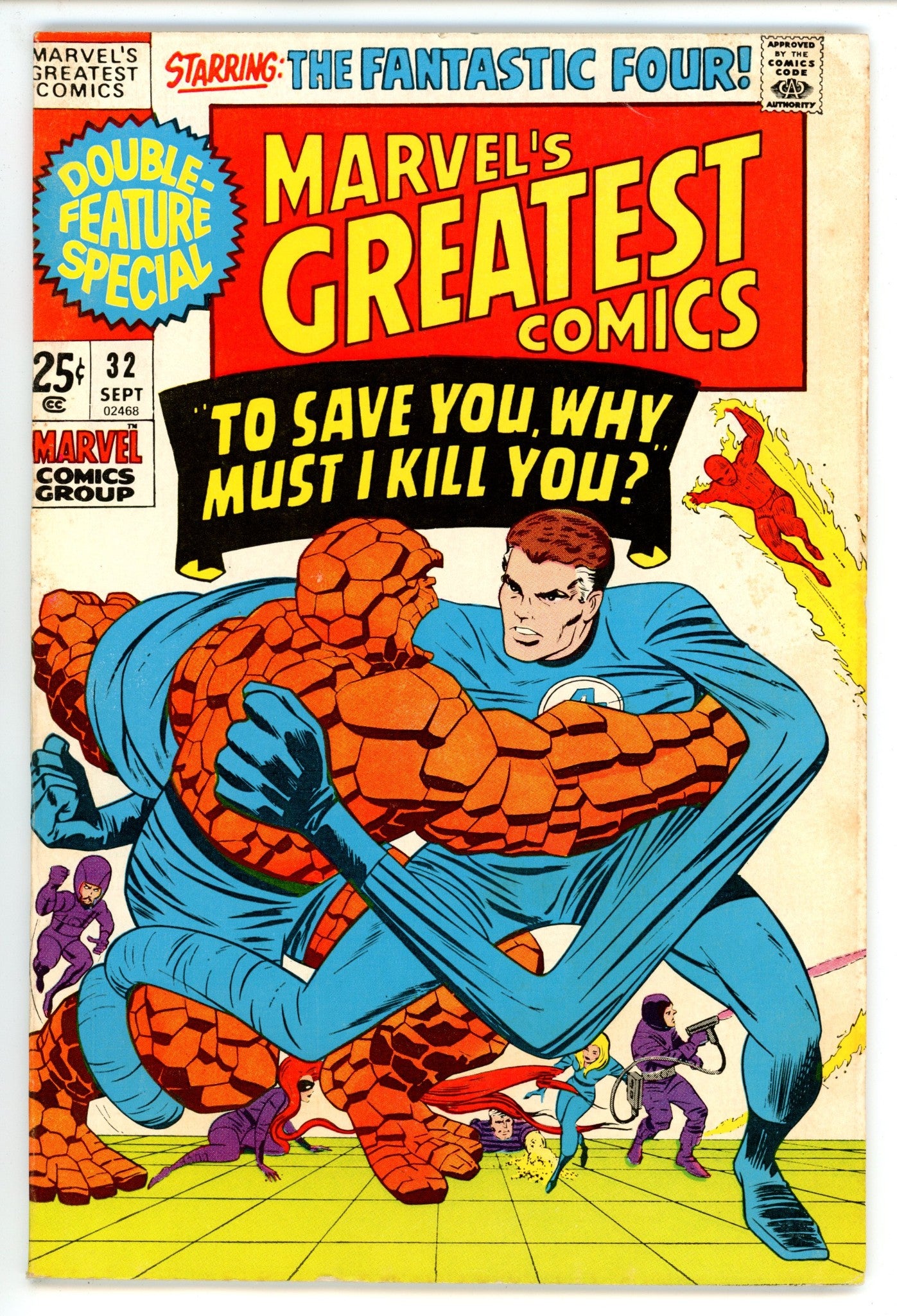 Marvel's Greatest Comics 32 FN- (5.5) (1971) 