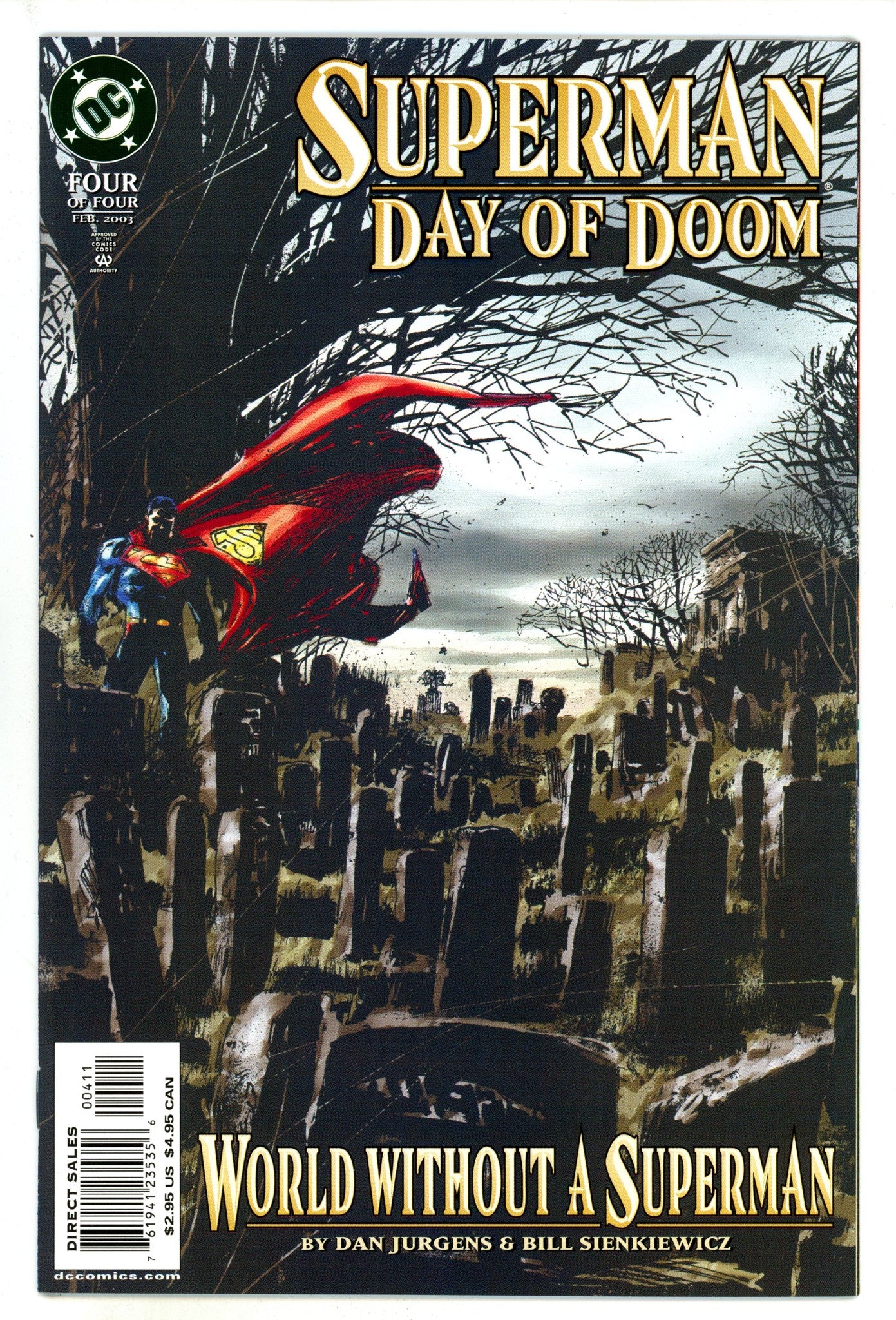 Superman: Day of Doom 4 High Grade (2003) 