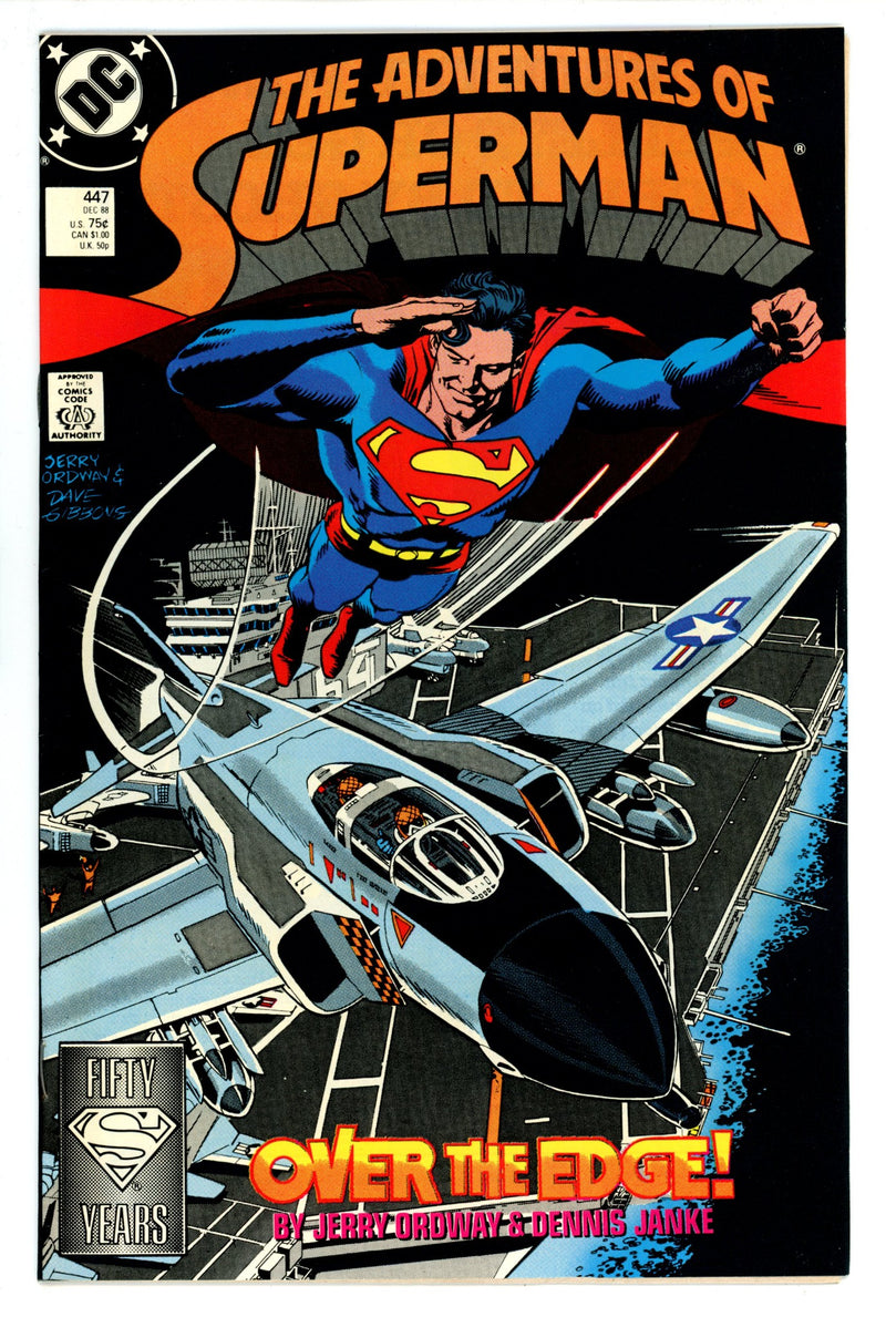 Adventures of Superman Vol 1 447 High Grade (1988) 