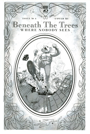 Beneath Trees Where Nobody Sees 4 Rossmo B&W Incentive Variant NM- (2024)