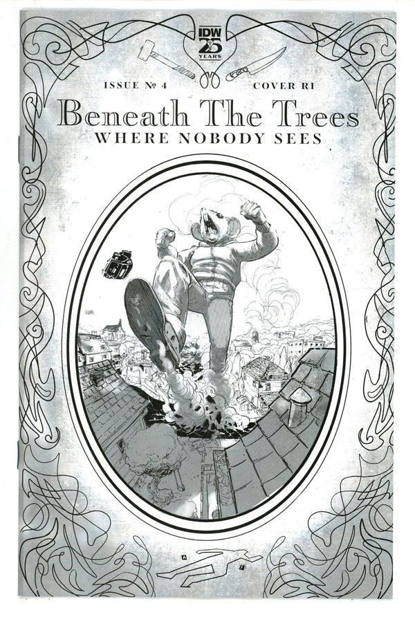 Beneath Trees Where Nobody Sees 4 Rossmo B&W Incentive Variant NM- (2024)
