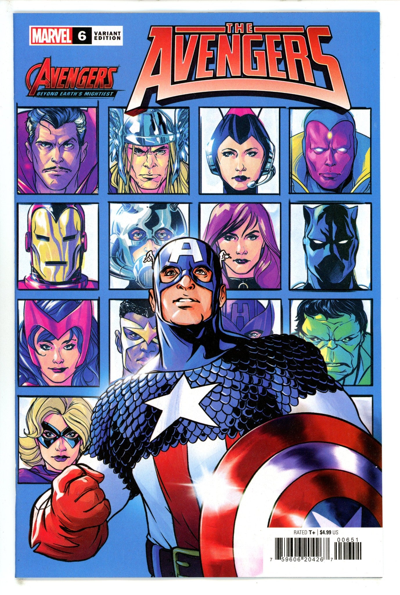 Avengers Vol 9 6 Kerrigan Avengers 60th Variant (2023)