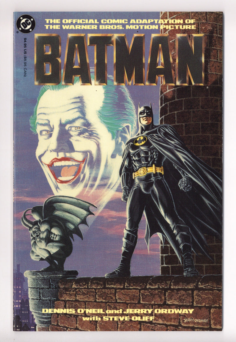 Batman: The Official Comic Adaptation of the Warner Bros. Motion Picture   [nn]  NM (9.4)   (1989)        