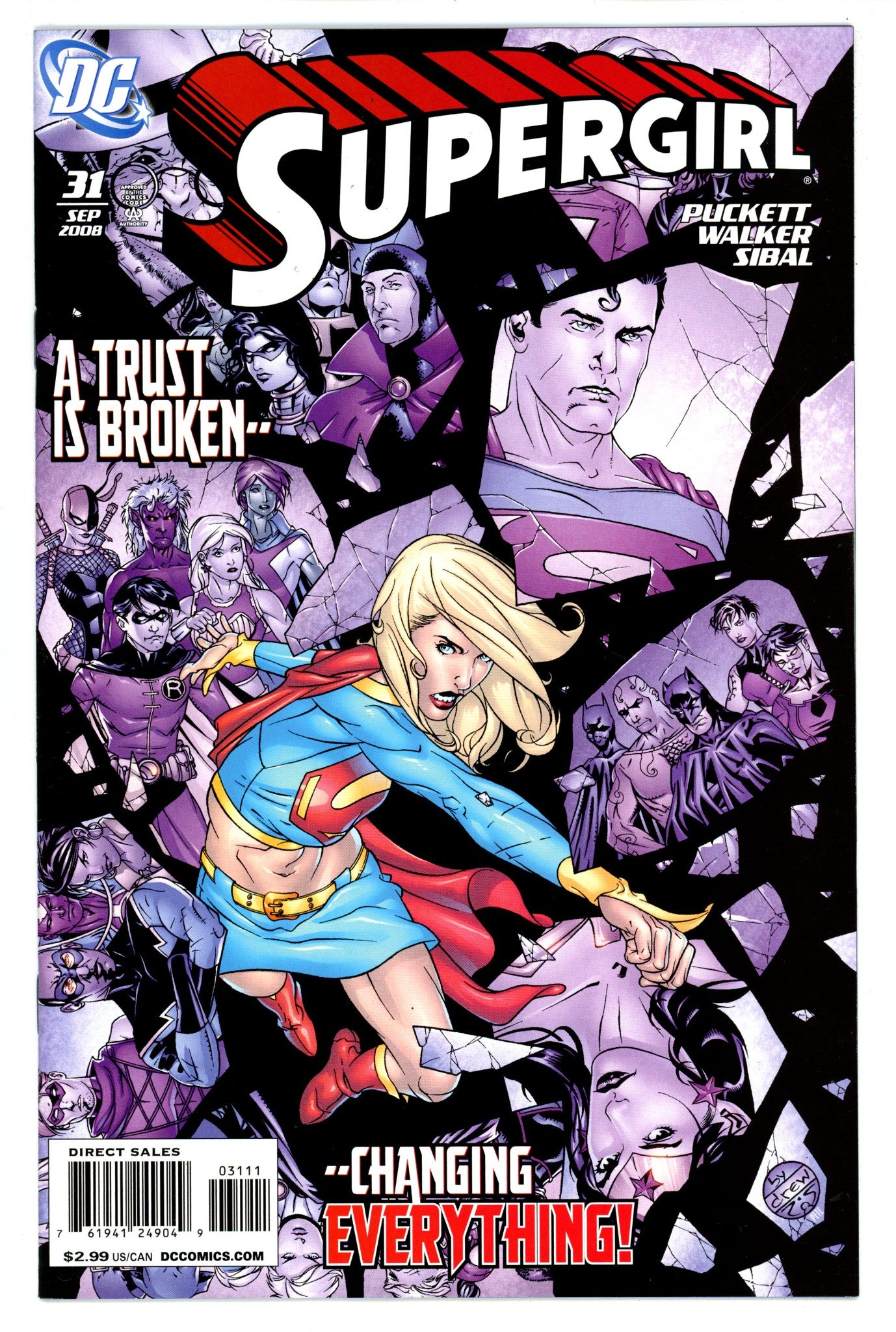 Supergirl Vol 5 31 High Grade (2008) 