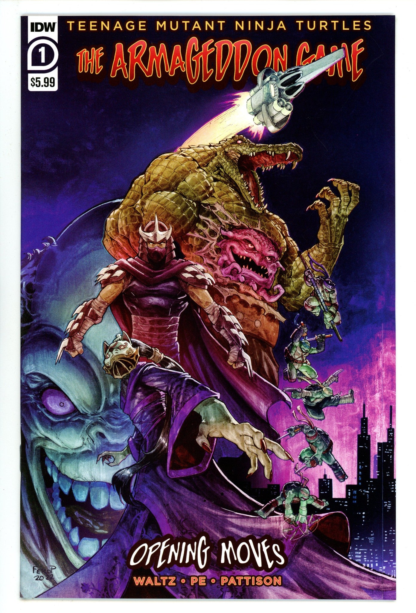 Teenage Mutant Ninja Turtles: The Armageddon Game - Opening Moves 1 High Grade (2022) 