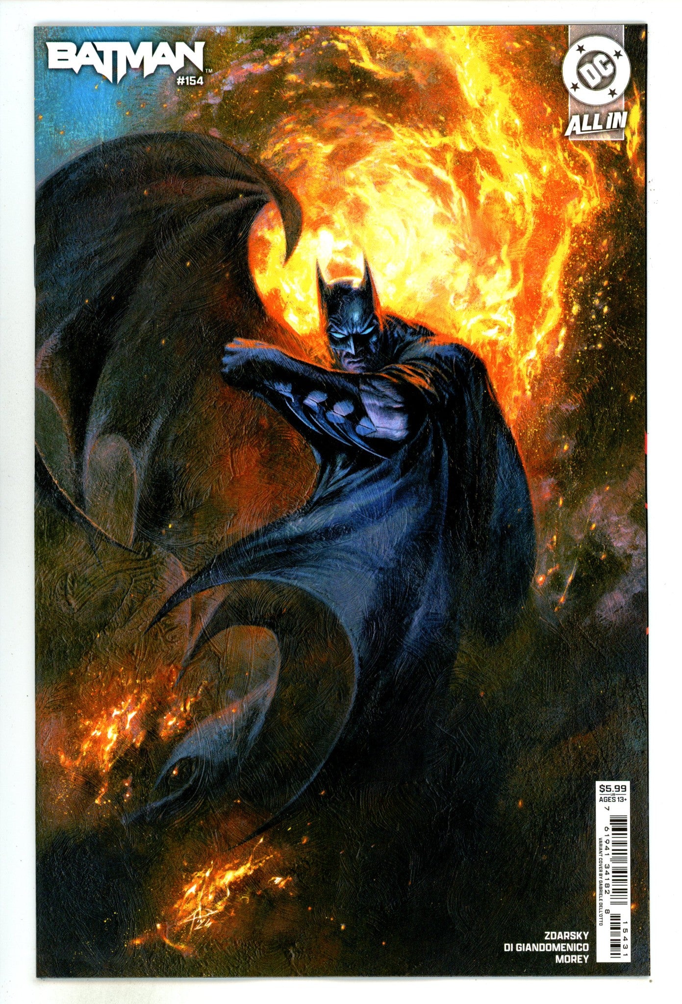 Batman Vol 3 154 Dell'Otto Variant (2024)