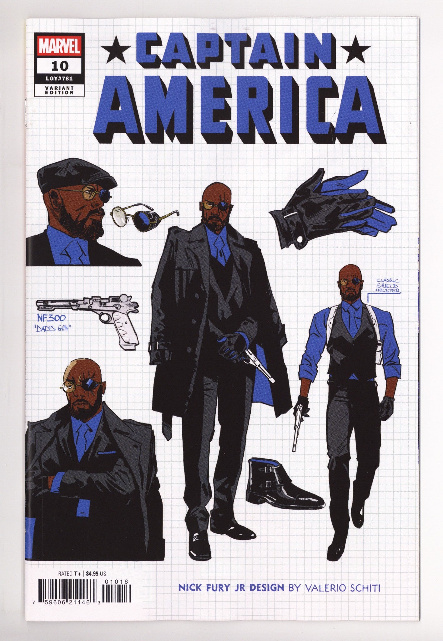 Captain America Vol 12 10 Schiti  Design Incentive NM  (2026)