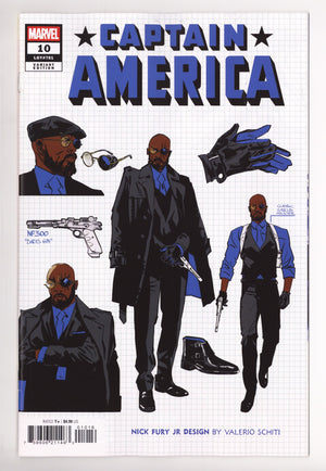 Captain America Vol 12 10 Schiti  Design Incentive NM  (2026)