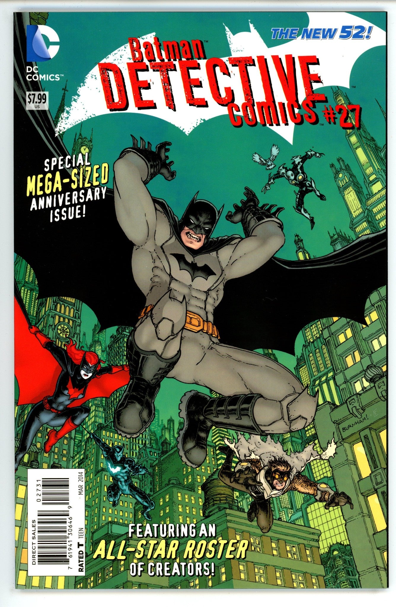 Detective Comics Vol 2 27 High Grade (2014) Burnham Variant 