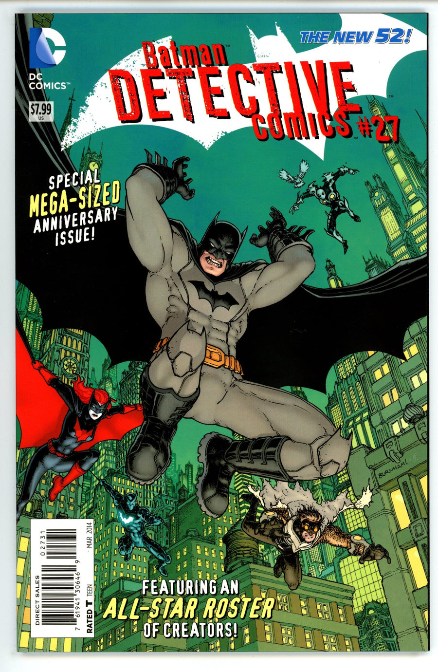 Detective Comics Vol 2 27 High Grade (2014) Burnham Variant 