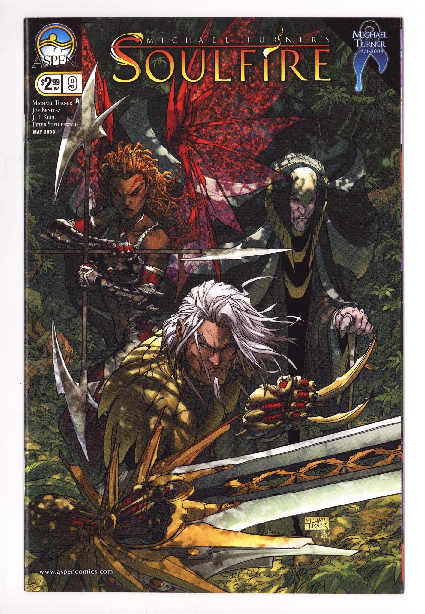 Michael Turner's Soulfire Vol 1 9 High Grade (2009) 